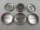 Überziehbare Knöpfe 38 mm (ohne Werkzeug)
