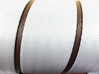 Sicherheitsgurtband - silber grau / 38 mm