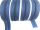 Endless zippers loose - per meter - spiral (3mm) gray blue