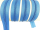 Endless zippers loose - per meter - spiral (3mm) azure blue