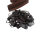 Zipper 5 mm spiral brown