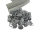 Zipper 5 mm spiral light gray