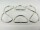 D-Ring / Halbring  leichtes Model 20 mm silber