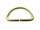D-Ring / Halbring  leichtes Model 35 mm gold