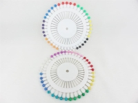 Pins on rosette