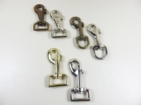 Bolt snap hook / carabiner hook - "Taro" model with rotating joint