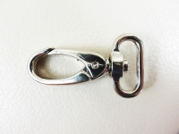 Karabinerhaken klein - Modell "Original-Pinto"  20 mm / silber