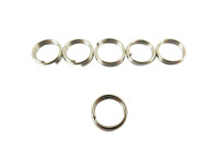 Key ring / outer diameter - approx. 10 mm - silver