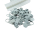 Zipper 5 mm spiral silver gray