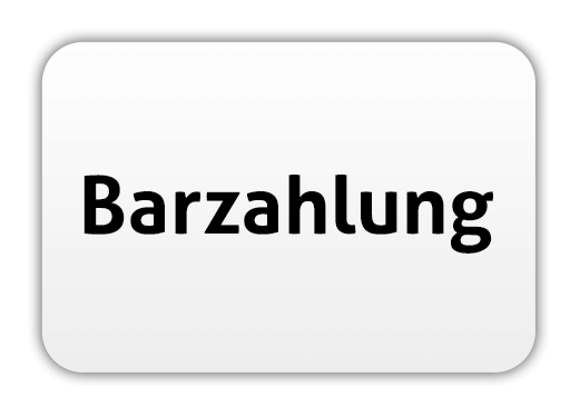 Barzahlung bei Abholung